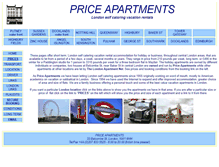 Tablet Screenshot of priceapartments.co.uk